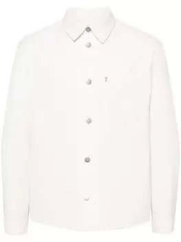 AMI Paris утепленная куртка-рубашка