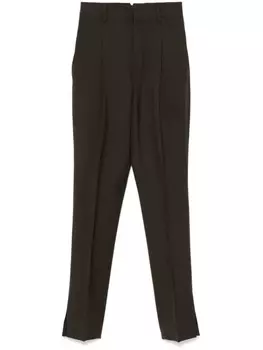 AMI Paris узкие брюки, коричневый