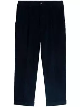 AMI Paris зауженные брюки, синий