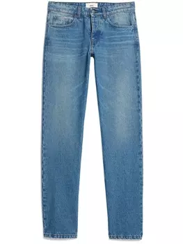 AMI Paris зауженные джинсы, синий