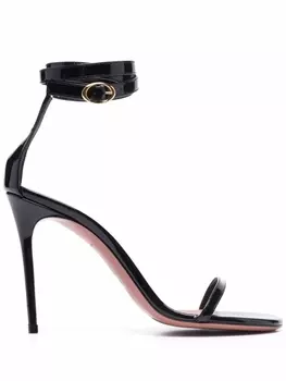 Amina Muaddi босоножки Georgia, черный