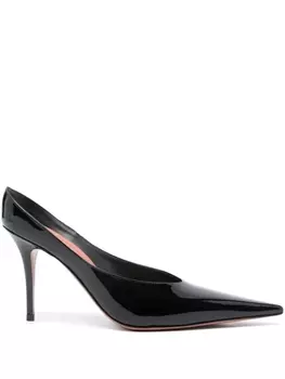 Amina Muaddi мюли Anok 105, черный