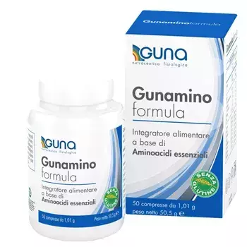 Аминокислотная добавка Guna Gunamino Formula, 50 таблеток, спортивная добавка