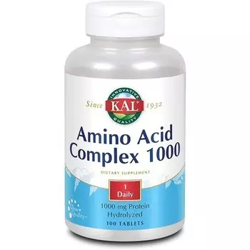 Аминокислотный комплекс 1000мг 100 таблеток KAL