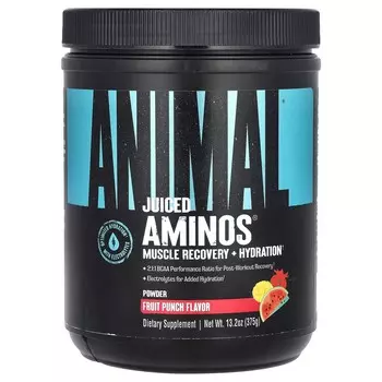 Аминокислоты BCAA Animal Juiced Aminos, фруктовый пунш