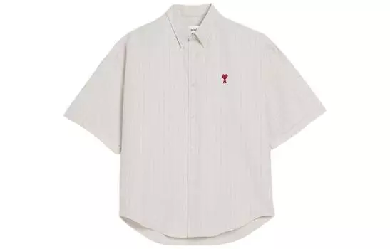 AMIPARIS Рубашка SS24 унисекс синяя