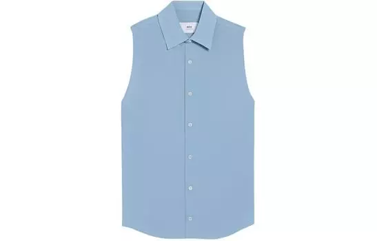 AMIPARIS Рубашка SS24 унисекс синяя