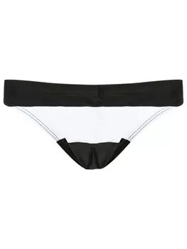 Amir Slama bicolor trunks, черный