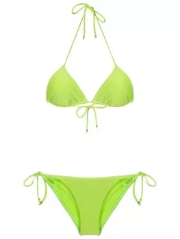 Amir Slama бикини с треугольными чашками, зеленый