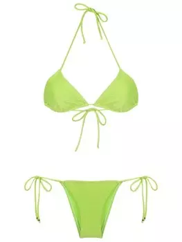 Amir Slama бикини с треугольными чашками, зеленый