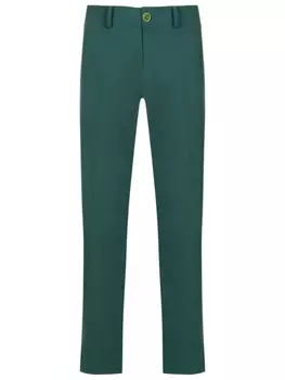 Amir Slama брюки скинни с заниженной талией, зеленый