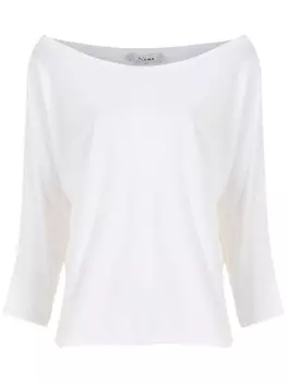 Amir Slama футболка с открытыми плечами, белый