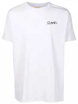 Amir Slama футболка с принтом Angel Demon, белый