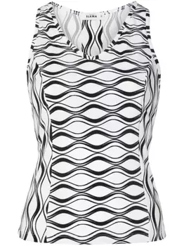 Amir Slama graphic-print tank top, белый