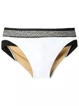 Amir Slama mesh panel trunks, белый