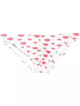 Amir Slama плавки с принтом, белый