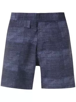 Amir Slama плавки-шорты с принтом, синий