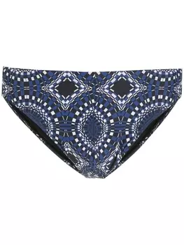 Amir Slama плавки Sunga с абстрактным принтом, синий