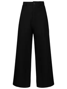Amir Slama широкие брюки с завышенной талией, черный
