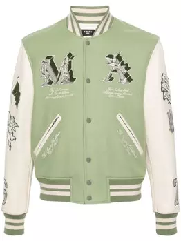 AMIRI бомбер MA Angel, зеленый