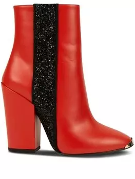 AMIRI ботинки с блестками, красный