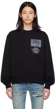 AMIRI Черная толстовка с банданой