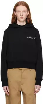 AMIRI Черный худи с принтом