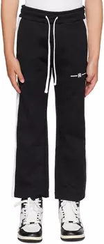 AMIRI Детские черные спортивные штаны на бобинах