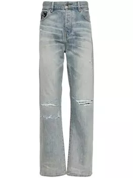 AMIRI джинсы прямого кроя, синий