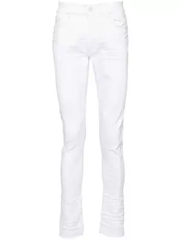 AMIRI джинсы скинни Released Hem, белый