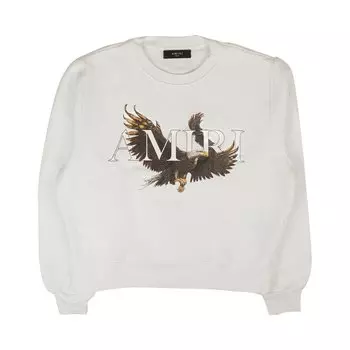 Amiri Eagle Crewneck Белый
