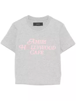 AMIRI футболка Hollywood Caf, серый