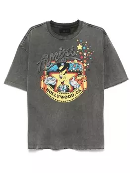 AMIRI футболка Mr Hollywood, черный