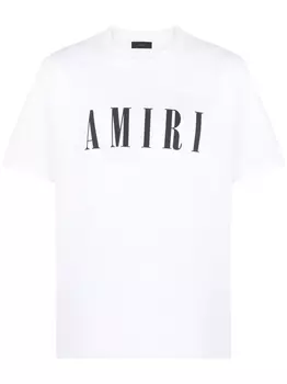 AMIRI футболка с логотипом, белый