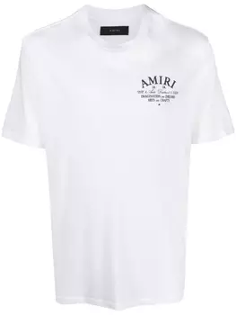 AMIRI футболка с логотипом, белый