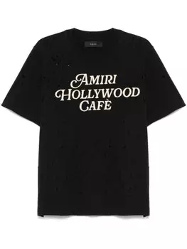 AMIRI футболка с нашивкой-логотипом