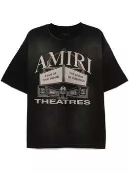 AMIRI футболка Theaters, черный