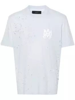 AMIRI футболка Washed Shotgun, синий