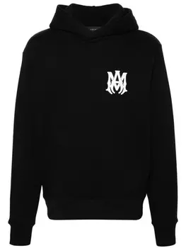 AMIRI хлопковая толстовка с логотипом, черный