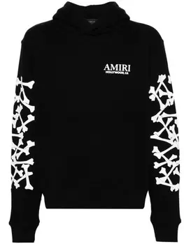AMIRI худи Bones Stacked, черный