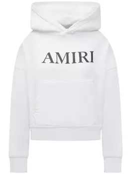 AMIRI худи с логотипом, белый