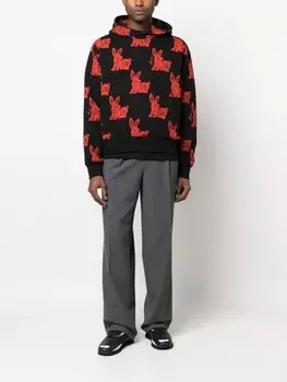 AMIRI худи с принтом, черный