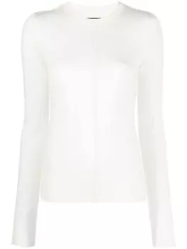 AMIRI кашемировый джемпер с эффектом потертости, нейтральный цвет