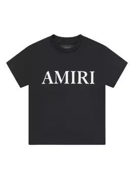 AMIRI KIDS футболка с логотипом Core, черный