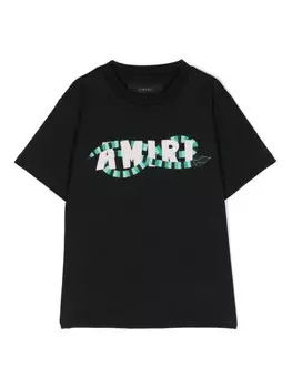 AMIRI KIDS футболка Snake, черный