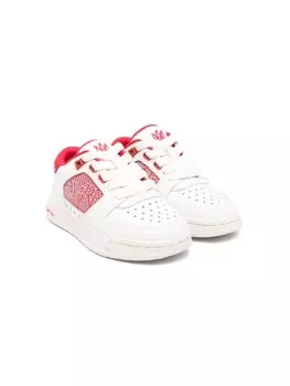 AMIRI KIDS кожаные кроссовки, белый