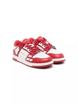 AMIRI KIDS кроссовки Skel Top со вставками, белый