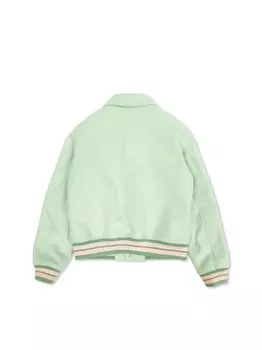 AMIRI KIDS куртка «Кости», зеленый