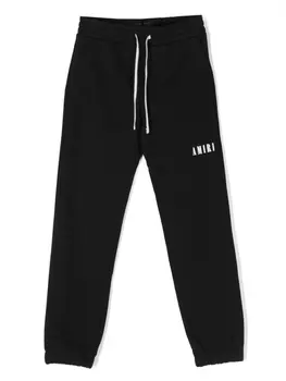 AMIRI KIDS спортивные брюки с логотипом, черный