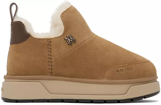 AMIRI Коричневые ботинки Малибу